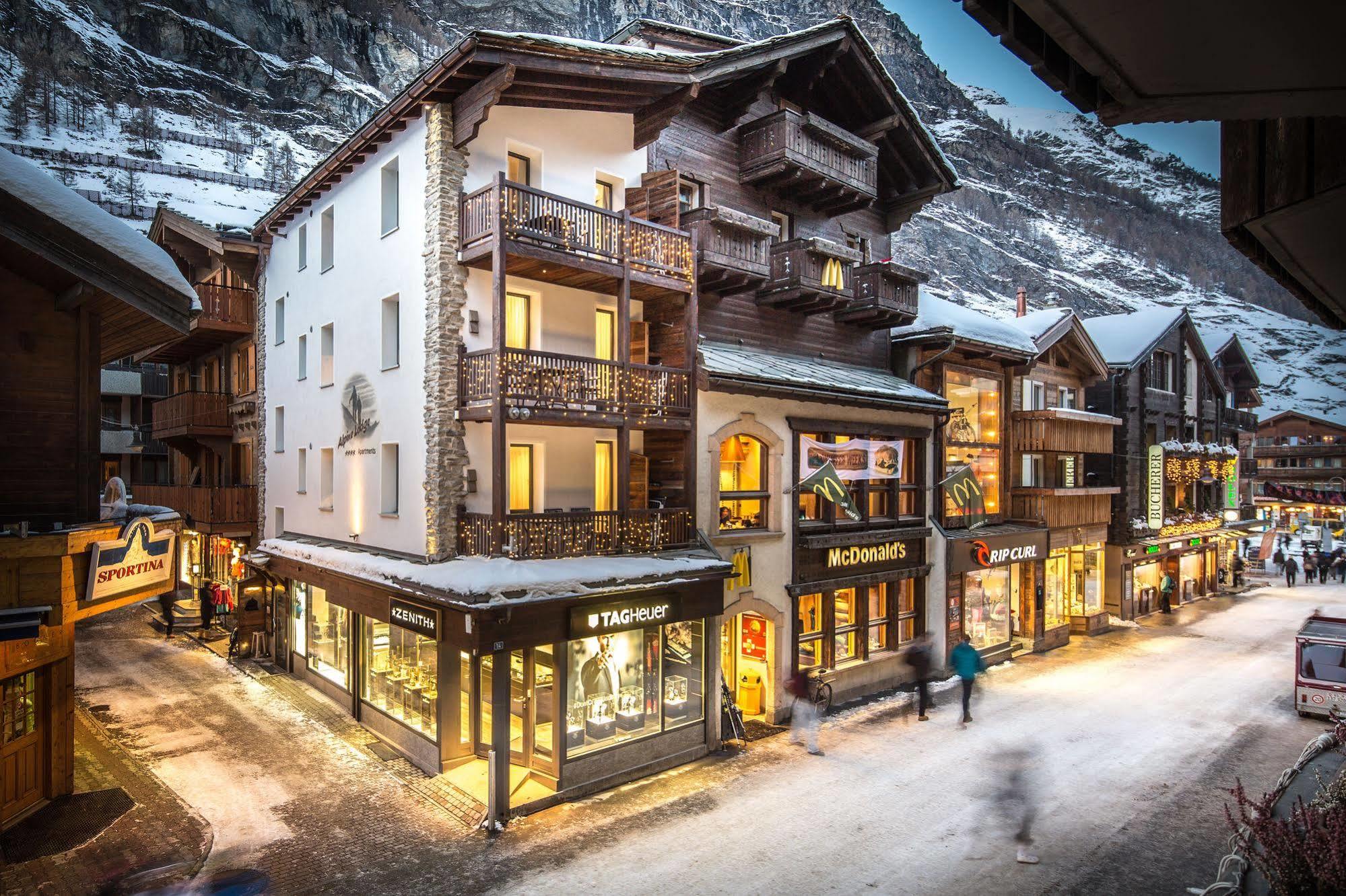 Alpine Lodge Цермат Екстериор снимка